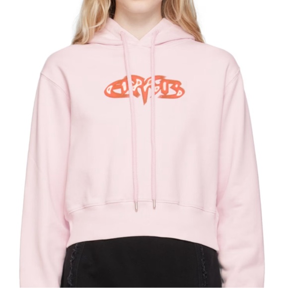 AMBUSH Tops - BRAND NEW - AMBUSH Pink Cropped Fitted Hoodie